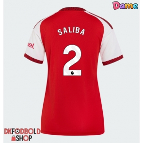 Arsenal William Saliba #2 Hjemmebanetrøje Dame 2026-27 Kort ærmer Arsenal William Saliba #2 Hjemmebanetrøje Dame 2026-27 Kort ærmer
